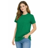 Damska koszulka T-shirt 100% miękka bawełna zielona roz. M